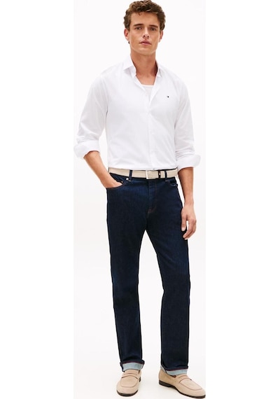 Tommy Hilfiger Erkek Gömlek Mw0mw38347 White