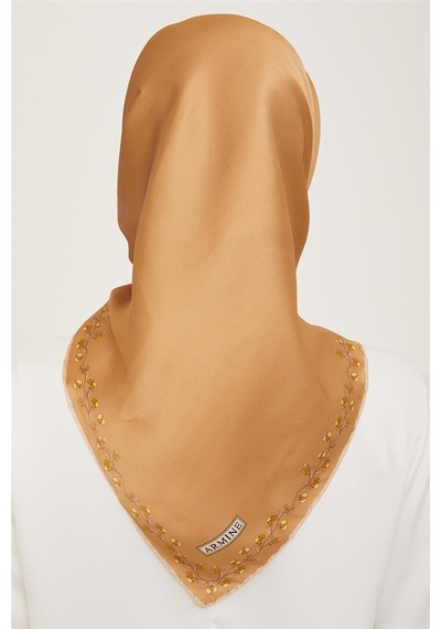 Armine Sura İpek Eşarp 24ya9168 52 - Desenli
