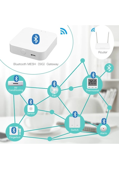 Tuya Bluetooth Ağ Geçidi Hub Akıllı Bluetooth Mesh Köprü Bağlantısı Wifi Akıllı Bluetooth Gateway Diğer