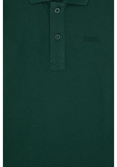 U.S. Polo Assn. Erkek Çocuk Koyu Yeşil Basic Polo Yaka Sweatshirt 50313790-VR079 U.S. Polo Assn. Erkek Çocuk Koyu Yeşil Basic Polo Yaka Sweatshirt 50313790-VR079