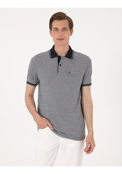 Pierre Cardin Erkek Siyah Tişört 50307848-vr046 Siyah