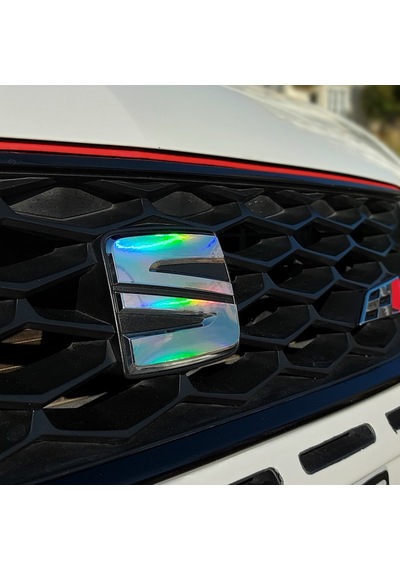 Seat Leon Mk2/Mk3 Amblem Hologram Stıcker Set