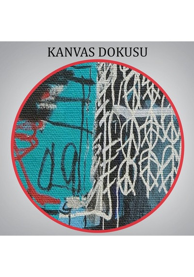Jean Michel Mavi Kuş Kanvas Tablo-5060