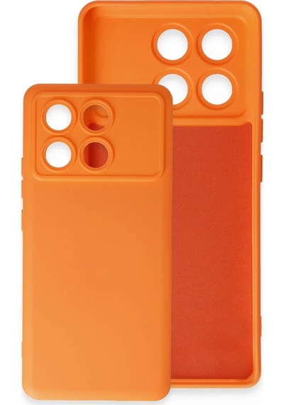 Mey İthalat Poco X6 Pro Kılıf Nano İçi Kadife Silikon - Lila