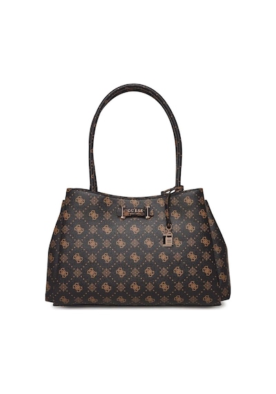 Guess Carrie Logo Kadın El Ve Çapraz Çanta Hwgp9898220 Kahve