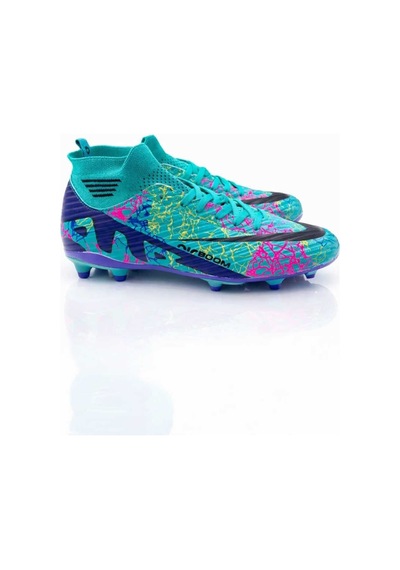 Football Laliga Pro Krampon 3'lü Set+çanta+çorap+tekmelik Mavi