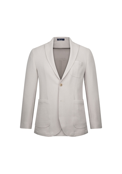 Hatemoğlu Bej Slim Fit Mono Yaka Klasik Ceket 33140 Bej