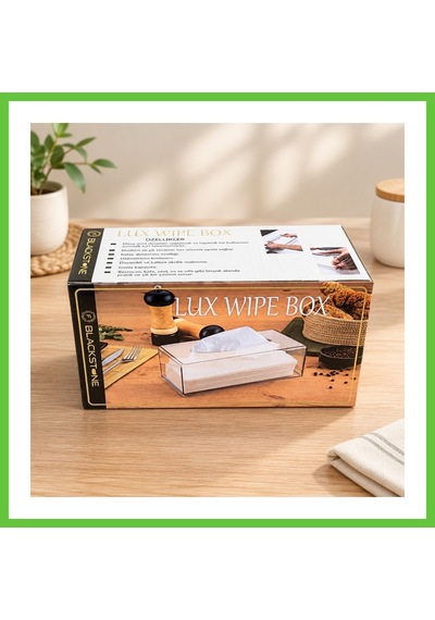 Bezos Lux Wipe Box Peçetelik Dmc Çok Renkli