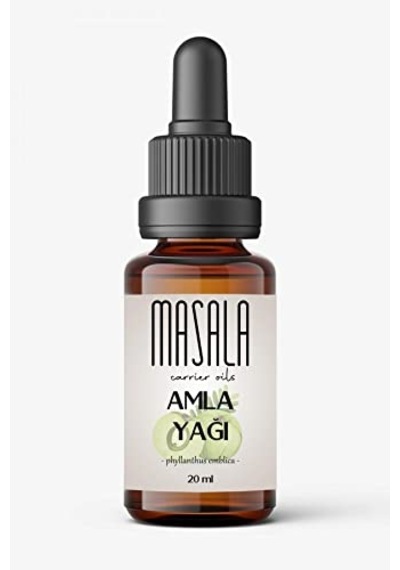 Amla Saç Bakım Yağı 20 Ml. Soğuk Pres Gooseberry Carrier Oil Bektaşi Üzümü