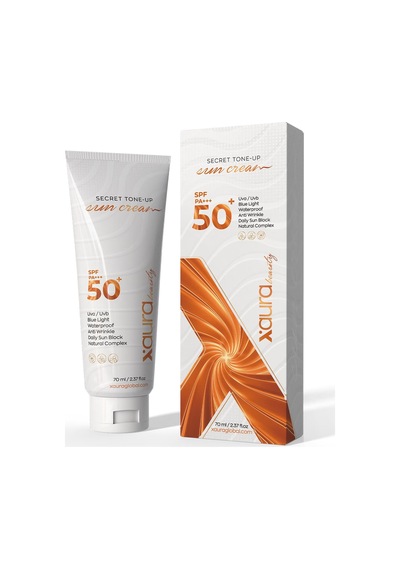 Xaura Global Secret Tone-up Spf50+ Sun Cream 70 Ml