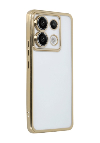 Redmi Note 13 Pro 4g Kılıf Razer Lensli Silikon - Gold Bz8683140838683