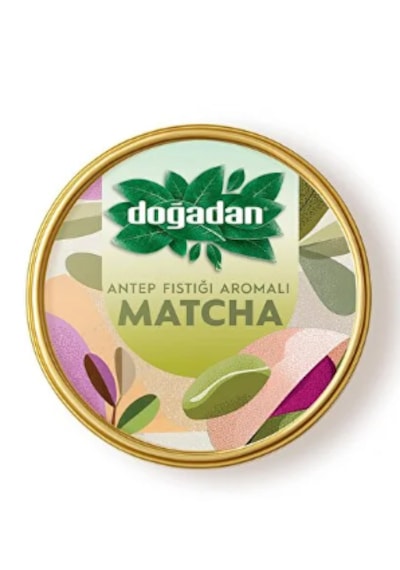 Doğadan Antep Fıstığı Aromalı Matcha Yeşil Çay Tozu 25 G