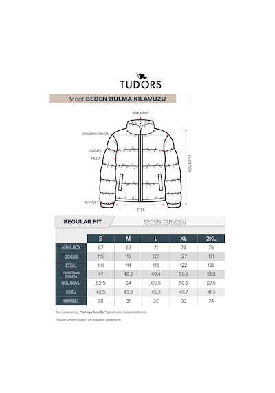 Tudors Erkek Regular Fit Klasik Kesim Kaz Tüyü Çift Cepli Fermuarlı Sıcak Tutan Siyah Mont-40104 Siyah Tudors Erkek Regular Fit Klasik Kesim Kaz Tüyü Çift Cepli Fermuarlı Sıcak Tutan Siyah Mont-40104 Siyah