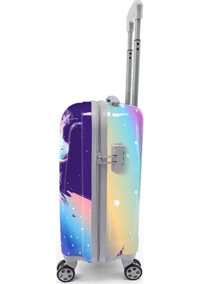 Coral High Unicorn Desenli Kabin Boy Valiz 50cm 16540 Çok Renkli