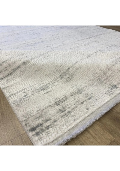 Hoom Rugs Sembol 2911 Gri Akrilik Dayanıklı Makine Halısı Gri Krem