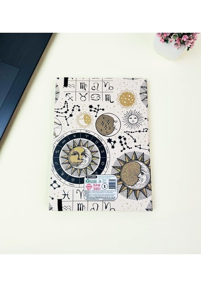 Lexroo 21x14cm Sketch Book - Eskiz Defteri - Siyah Sayfa - 120 Gr
