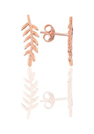 Gümüş Rose Yaprak Üçlü Set