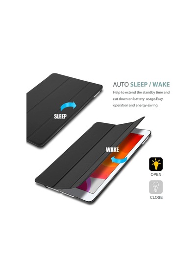 Microsonic Apple Uyumlu iPad 10.2 '' 9. Nesil Smart Case Kılıf Lacivert