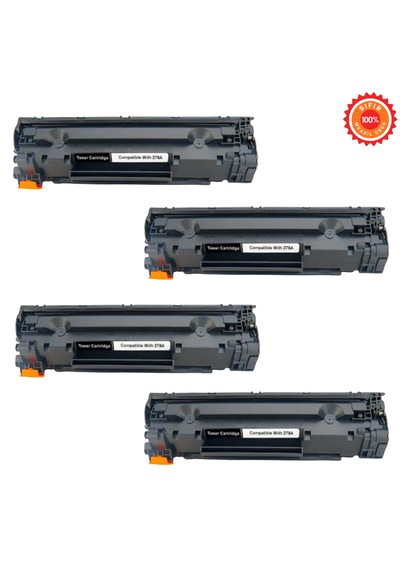 278a  Uyumlu Toner Çipli 4 Lü Set Hp Laserjet Uyumlu Cf278a Cf279a Cf280a Cf281a