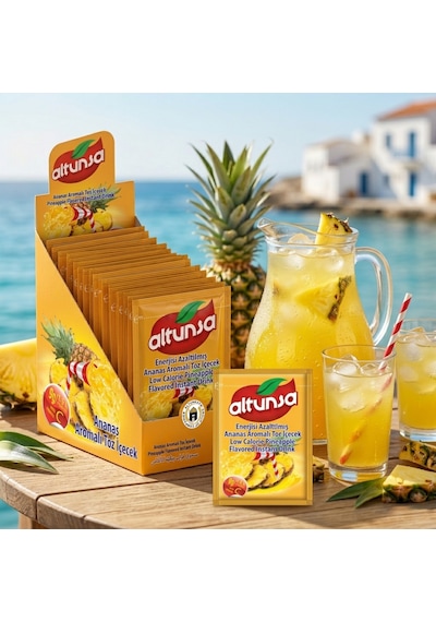 Altunsa Ananas Aromalı Toz İçecek 24 x 9 G