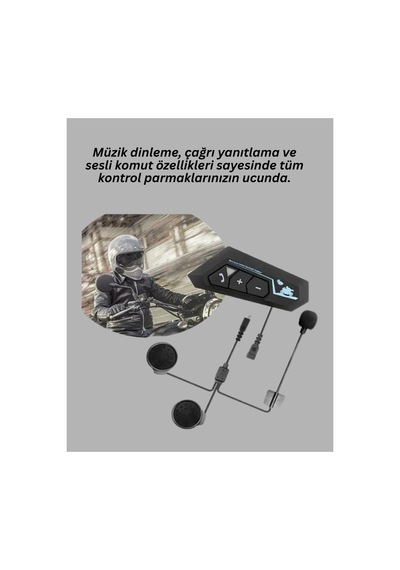 Motosiklet Sürüşleri İçin Bt22 Kask Bluetooth Kulaklık Mikrofonlu Yeni Nesil Çok Renkli