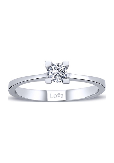 Lova 0,20 Karat Pırlanta Tektaş Yüzük - 1010116