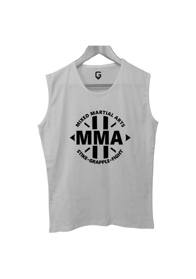 Top Glory Mma Strike Baskılı Kolsuz Sporcu T-shirt Tank Top Sporcu Fitness Atlet