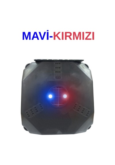 Caydırıcı Ev Ve Araç Güvenlik Yanıp Sönen Alarm Led Işık Solar