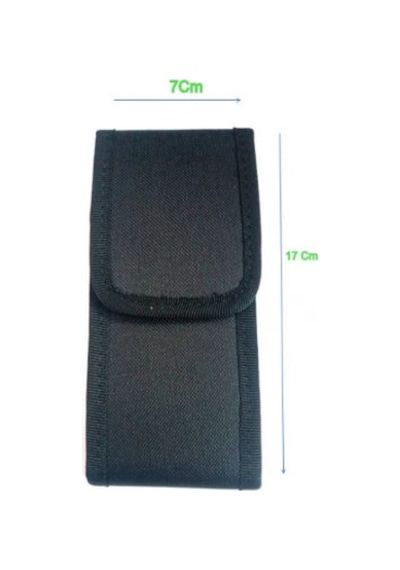 Kemere Takılan Büyük Boy Kılıf Cırt Cırtlı Dik Kılıf 17x7 Cm