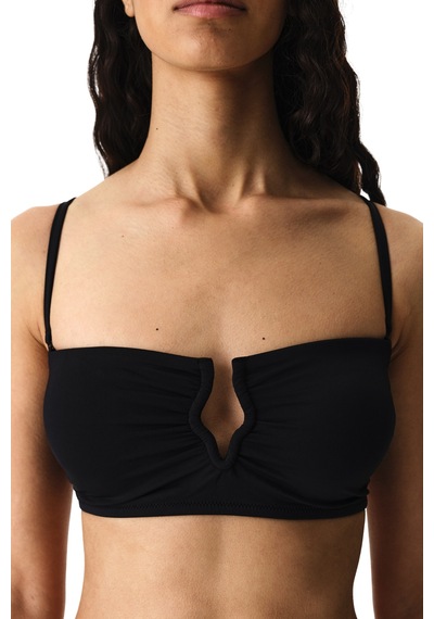 Penti Siyah Nia Straplez Bikini Üstü