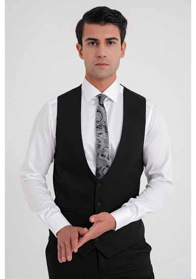 Efor Tk 924 Takım Slim Siyah Klasik Siyah