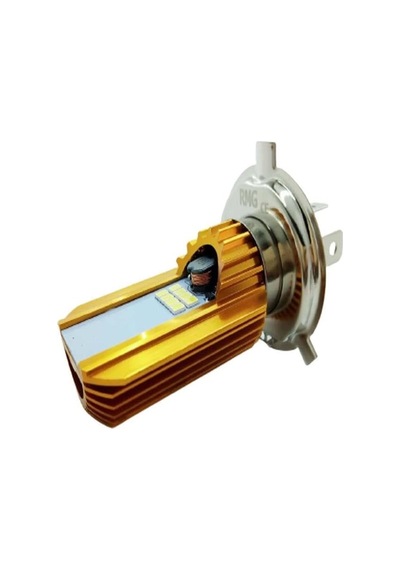 Sevgent 12v H4 İle Uyumlu Led Ampül 3 Tırnak 43t Çakarlı 3 Foksiyonlu Diğer