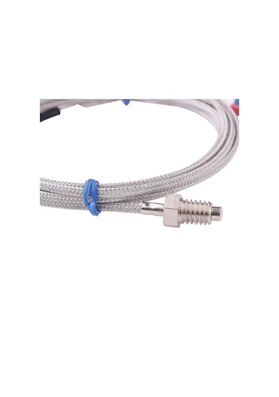 Metrik 8 Tip Kablolu J (Fe-Const) Termokupl 5 Metre Kablo