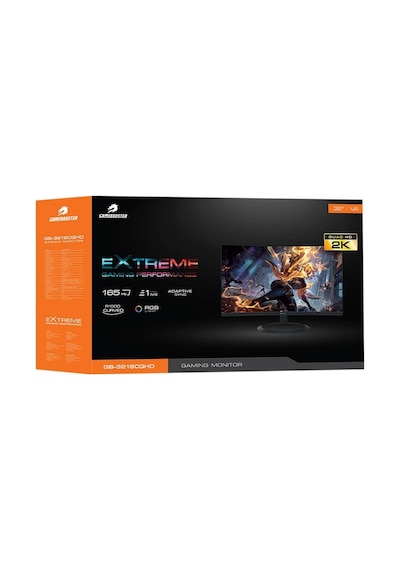 Gamebooster Gb-3216cqhd Va Qhd 2k 1ms 165hz 32'' Curved Gamıng Monitör