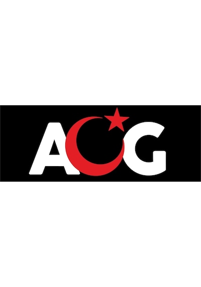 Türk Araba Sticker Aog Göktürk Stickeri Renkli Göktürkçe Sticker