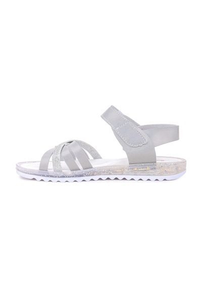Kiko Kids Kız Çocuk Sandalet Arz 2346 Gümüş