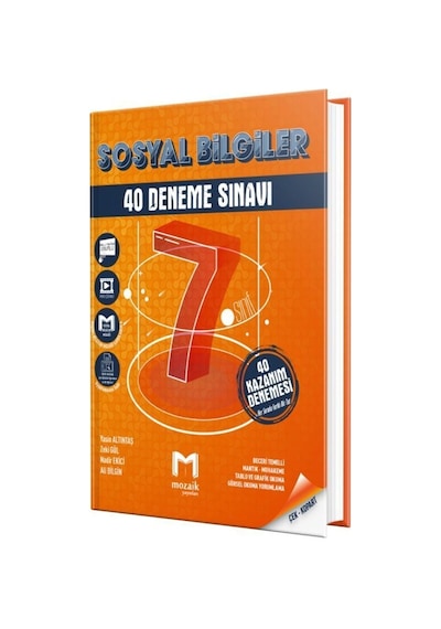 2023 7.Sınıf Sosyal Bilgiler 40 Deneme- Mozaik