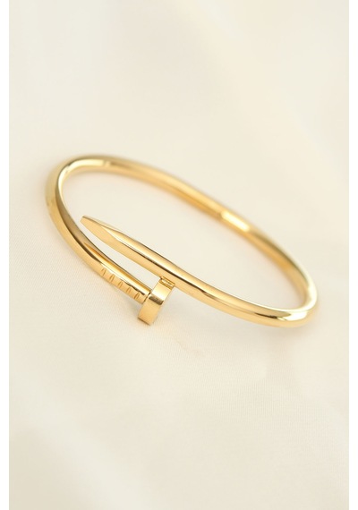 316l Çelik Gold Renk Çivi Model Bileklik - Tj-bb4321 Altın - Çok Renkli