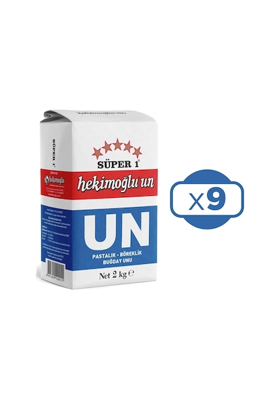 Hekimoğlu Un 9 x 2 KG