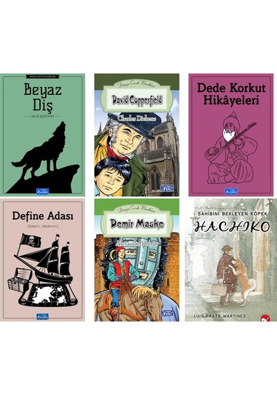 Beyaz Balina Yayınları Orta Öğretim Hachıko 6 Kitap Set
