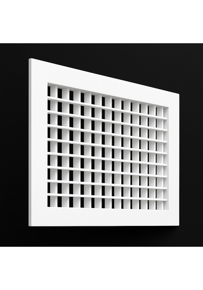 10x10 Çift Sıra Paralel Damperli Üfleme Menfezi