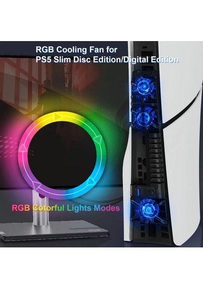 Ps5 Pro Arka Soğutucu Fan Kjh P5d-020