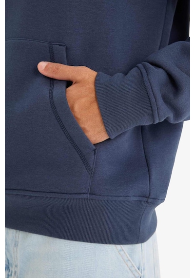Defacto Regular Fit Kapüşonlu İçi Yumuşak Tüylü Kanguru Cepli Basic Düz Sweatshirt X8283az25aunv163 Lacivert-nv163 Defacto Regular Fit Kapüşonlu İçi Yumuşak Tüylü Kanguru Cepli Basic Düz Sweatshirt X8283az25aunv163 Lacivert-nv163