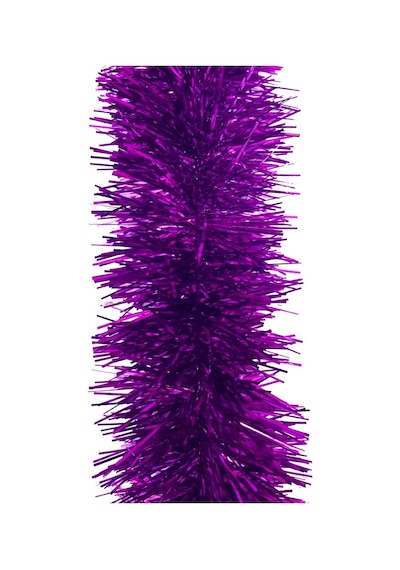Yılbaşı Mor Renk Garland Sim Süs 5 Cm