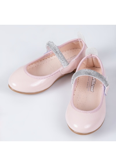 Merli&rose Kız Çocuk Kalpli Babet Pudra