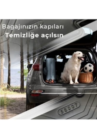 Peugeot 208 2020+ Tam Uyumlu Kauçuk Bagaj Havuzu