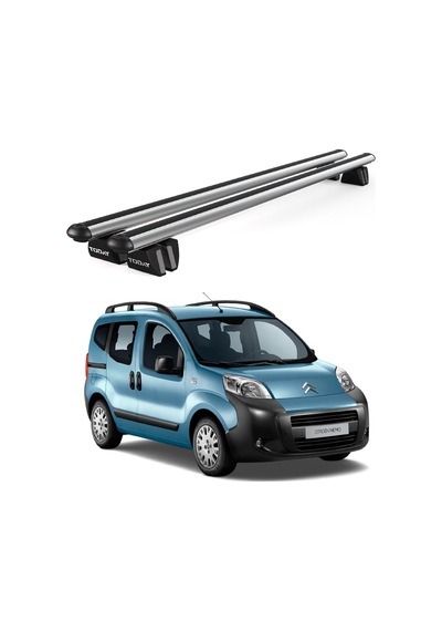 Pençe Citroen Nemo 2007-2017 Uyumlu Gri Ara Atkı 135cm Port Bagaj Tavan Barı