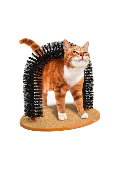 Kedi Masaj Yayı Ve Tımar Fırçası Kendi Kendini Kaşıma&tarama Oyuncağı Dökmeyi Azaltır