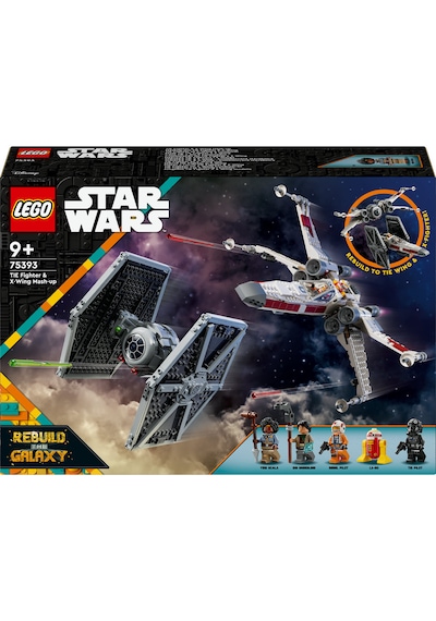 LEGO® Star Wars™ TIE Fighter ve X-Wing Birleşimi 75393 - 9 Yaş ve Üzeri Star Wars Sevenler için Starfighter Oyuncak Yapım Seti (1063 Parça) LEGO® Star Wars™ TIE Fighter ve X-Wing Birleşimi 75393 - 9 Yaş ve Üzeri Star Wars Sevenler için Starfighter Oyuncak Yapım Seti (1063 Parça)
