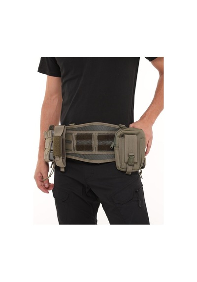 Terrien Özel Üretim Dağcılık Kamp Operasyon Single Sword Molle Kemer Çok Renkli